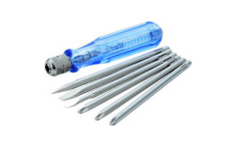 TRUSCO  TED-526 Driver set with electric detector, set of 6 for low pressure