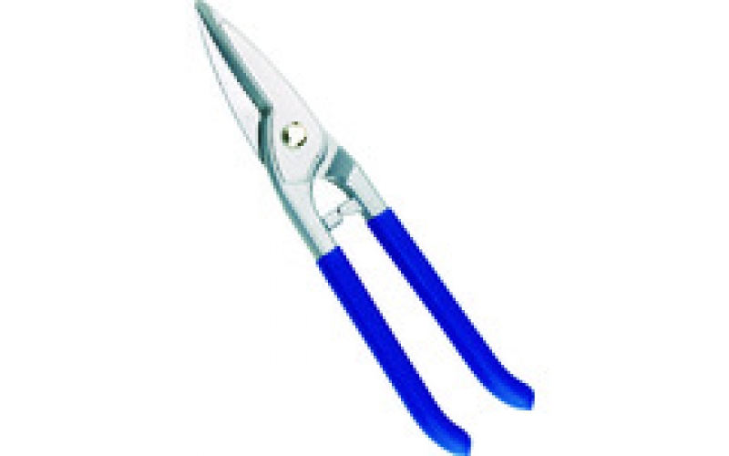 TRUSCO  TGH-255S Iron Plate Scissors Large Mouth Straight Type