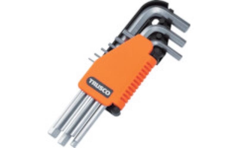 TRUSCO  TX-9S Hexagonal Bar Wrench Set 9pcs