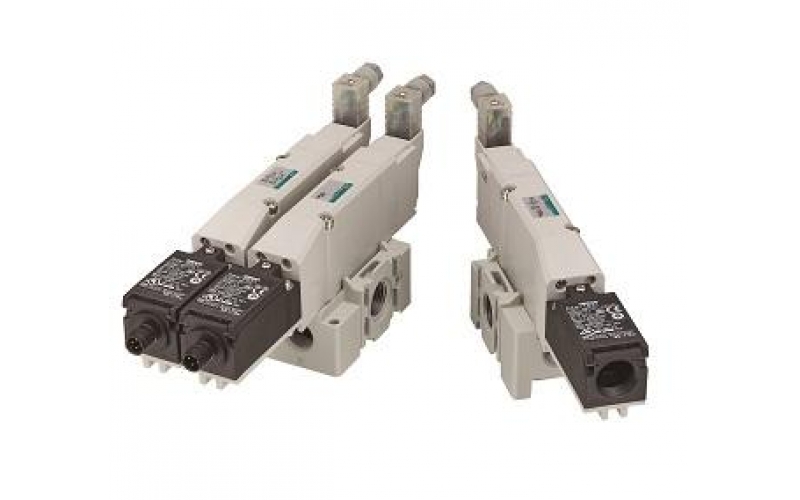 CKD  SNS-1 SNS-2 Residual pressure exhaust valve with spool position detection