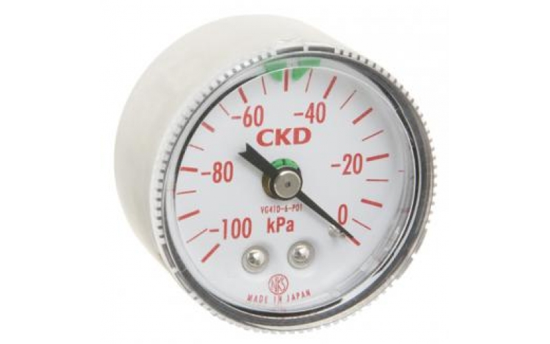 CKD  VG41D-6 Vacuum pressure gauge with limit marker