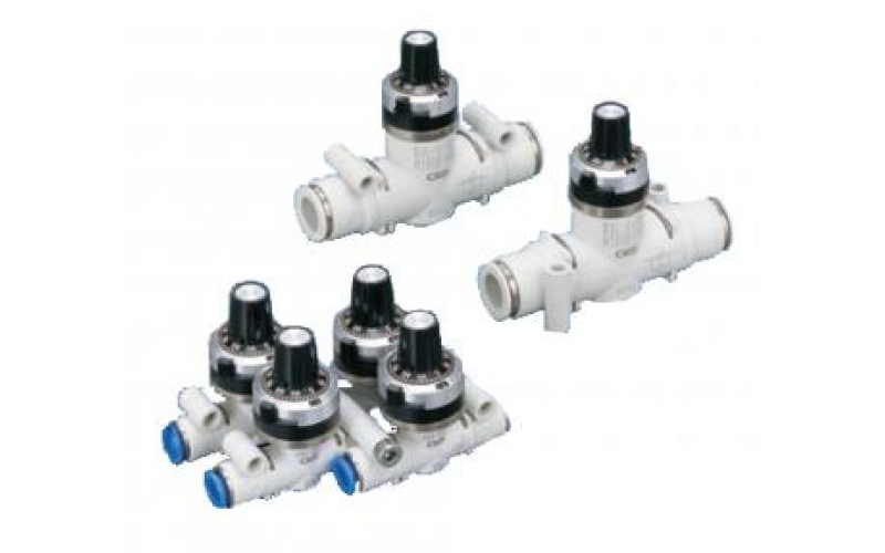 CKD  DVL-S-※ DVL-N-※ Needle valve with adjusting dial