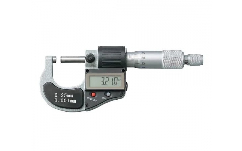 AS ONE  DM025 Digital Micrometer (Measurement Range 0 to 25mm)　