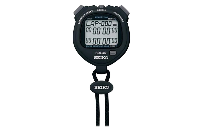 AS ONE  SVAJ001 SVAJ003 SVAJ005 Digital Stopwatch (solar Charging Type) with Black JCSS Calibration Certaificate and others