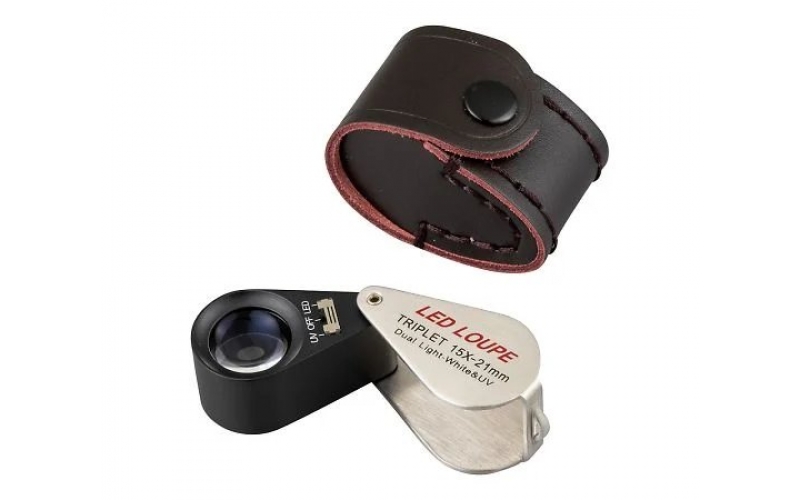 AS ONE  LP-15XDL 15 x Loupe with LED Light　