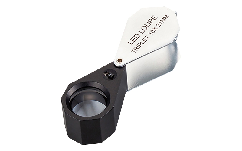 AS ONE  MG7801-10 MG7801-15 MG7802-10 MG7802-15 folding type loupe 10 x white LED with LED Light and others