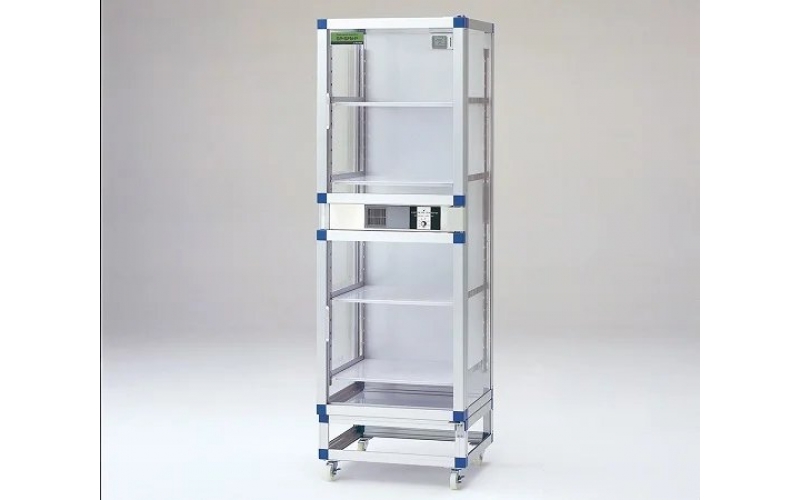 ASONE  SP-SFN-PG SP-SFN-SG SP-WFN-PG SP-WFN-SG Auto Dry Desiccator FN 574 x 524 x 1770mm Reinforced Plastic Shelf Board 230V±10% and others