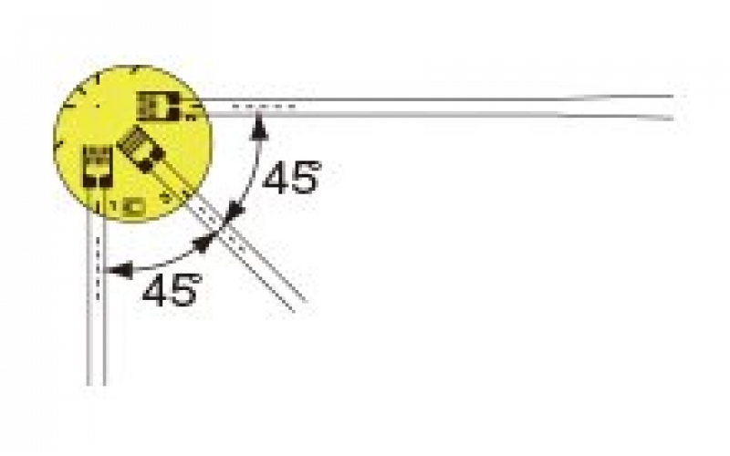 KYOWA  KFLB-1-120-D25 KFLB-05-120-D25 120Ω Triaxial, 0°/90°/45°
