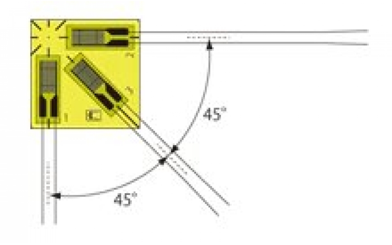 KYOWA KFRPB-5-350-D22 KFRPB-2-350-D22 350Ω Triaxial, 0°/90°/45° plane arrangement