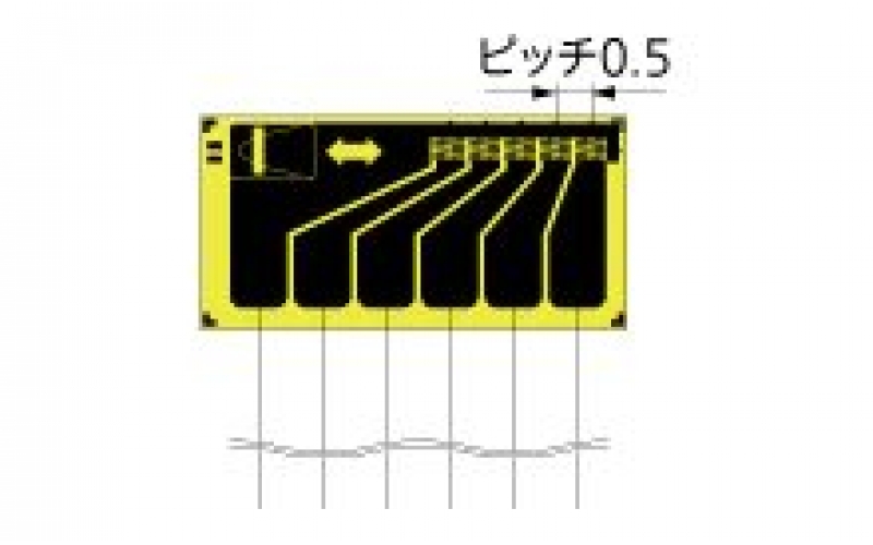 KYOWA  KFRB-015-120-D9 KFRB-015-120-D19 120Ω Uniaxial 5-element, for concentrated stress measurement