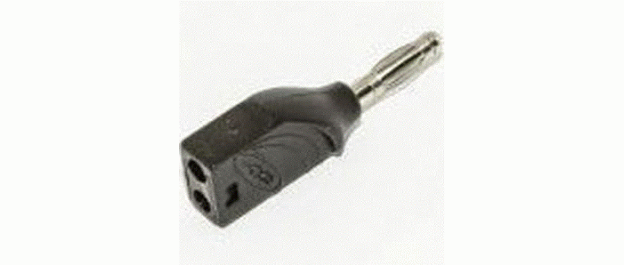 Mueller バナナプラグ 真鍮 47.7mm 黒