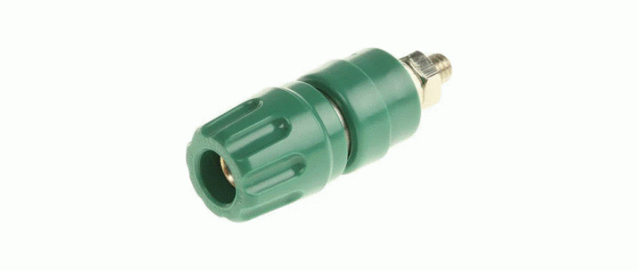 Hirschmann Test & Measurement バナナプラグ 真鍮 42mm 緑  品番930103104仕様