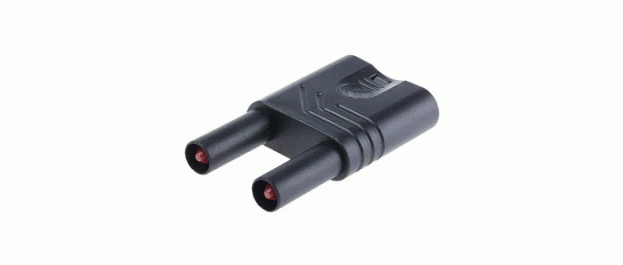 Hirschmann Test & Measurement バナナプラグ ベリリウム銅， 真鍮 52.2mm 黒  品番932200100仕様