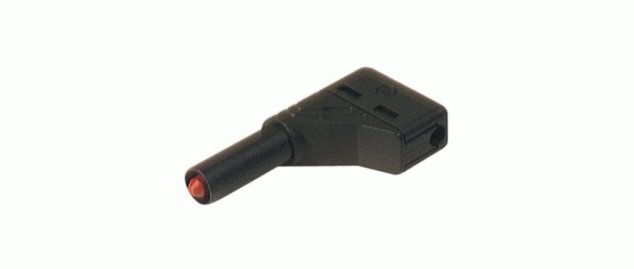 Hirschmann Test & Measurement バナナプラグ ベリリウム銅(ばね)、黄銅(ピン) 46.3mm 黒  品番934098100仕様