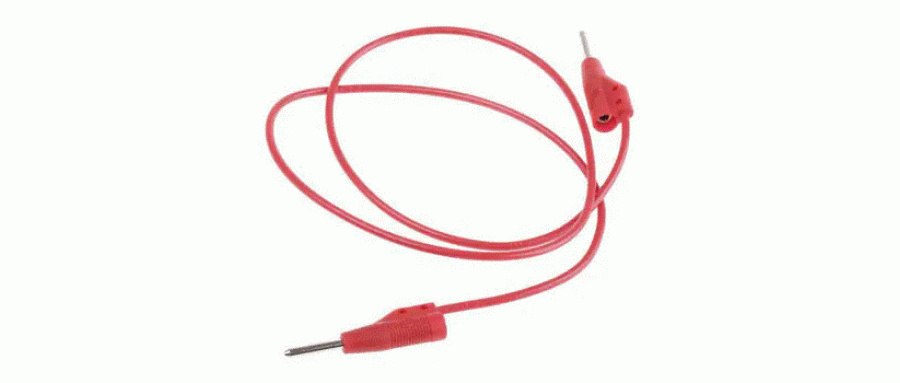 Hirschmann Test & Measurement テストリード線 60V dc， 赤， 50cm(973595101)  品番973595101仕様