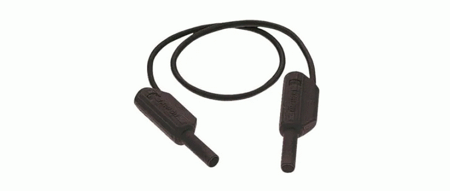 マルチコンタクト テストリード線， 黒， 45cm(65.9180-045-21)  品番65.9180-045-21仕様