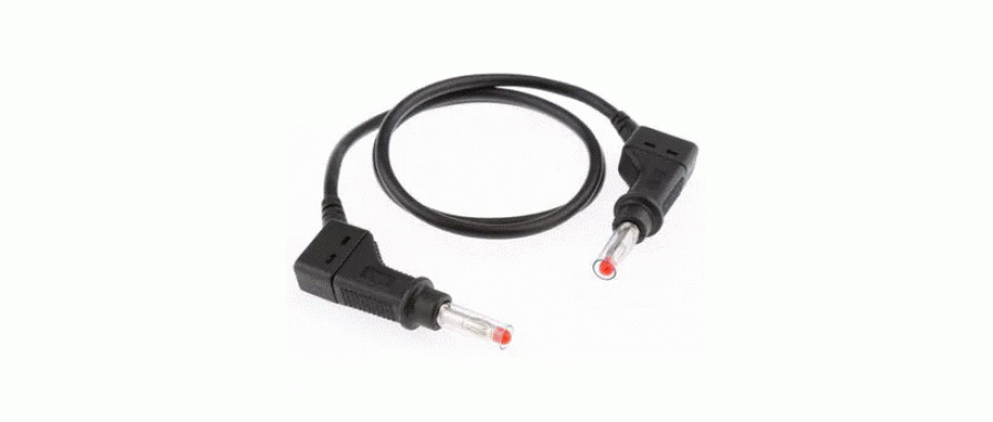 マルチコンタクト テストリード線 600V， 黒， 50cm(66.9407-050-21)  品番66.9407-050-21仕様