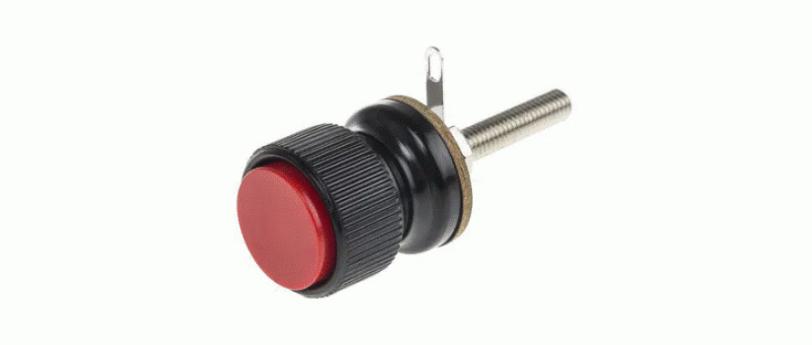 RS PRO， ターミナル， フェノール樹脂， Tenite酪酸， 赤  品番444775仕様