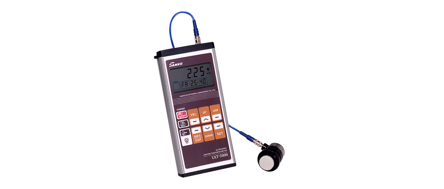 ULT-5000 コンクリート用超音波式 膜厚計