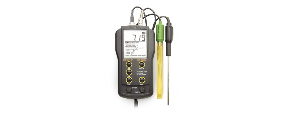 33-2301 Hannah Portable pH/ORP/℃ meter HI83141-1