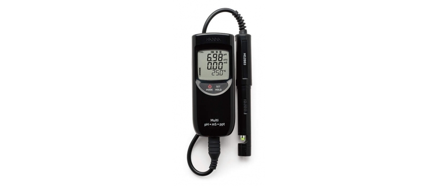 33-2309 Hannah Portable pH/EC/TDS/℃ meter HI991300D