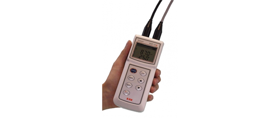 33-2401 Kasahara Twin DO/pH meter DOP-10Z with water extraction electrode