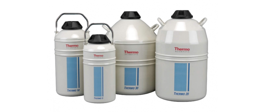 41-0002 Thermoline Liquid Nitrogen Storage Container Thermo 10 TY509X2