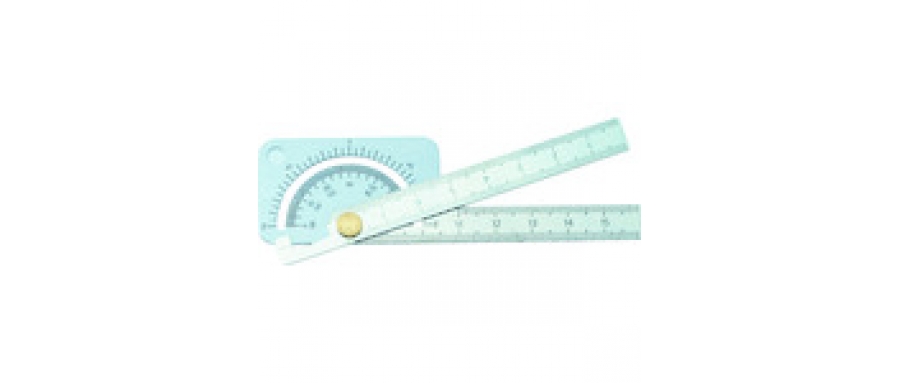 TRUSCO TP-M Mini Protractor Rod Total Length 100mm