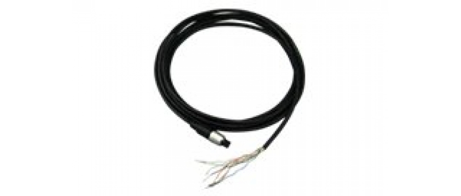 KYOWA TE-45 213FCW-8P to 6 conductors with shield wire, bared at the tip