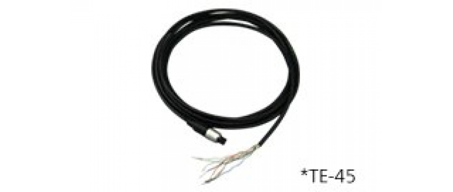 KYOWA TE-49 213FCW-8P to 6  conductors with shield wire, bared at the tip